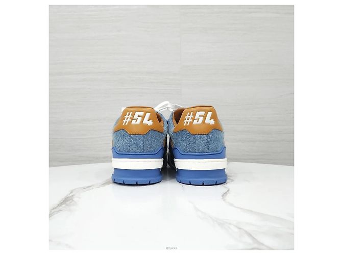 Louis Vuitton Baskets Denim Trainer - vue 3