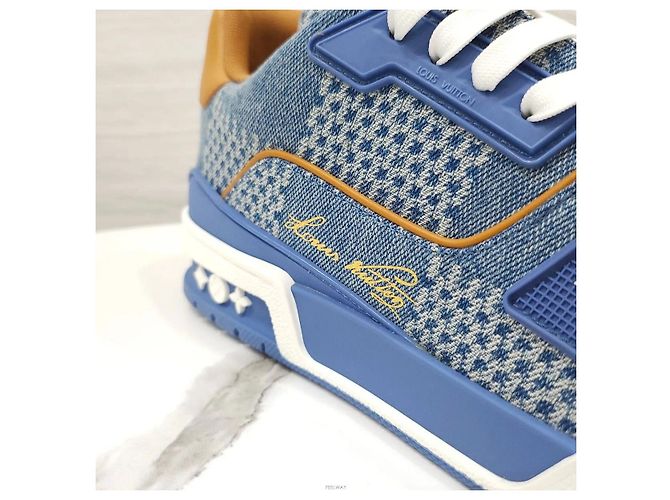 Louis Vuitton Baskets Denim Trainer - vue 6