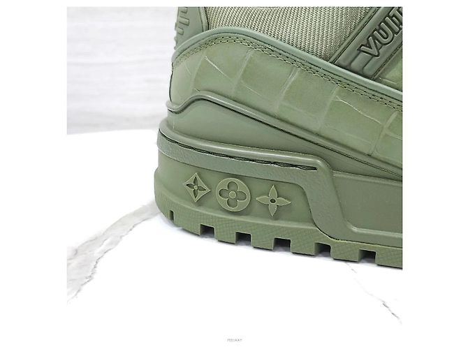 Louis Vuitton Sneakers Crocodile Trainer Maxi Sneakers - vista 8