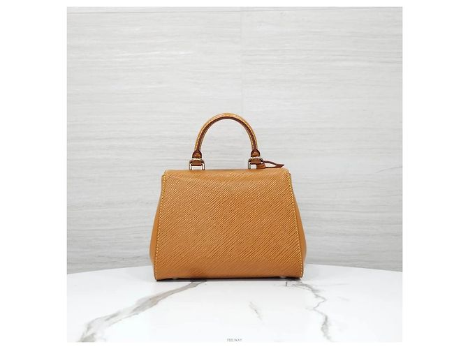 Louis Vuitton Cluny Mini Epi Gold - vista 3
