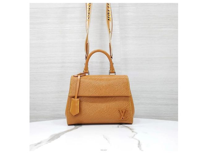 Louis Vuitton Cluny Mini Epi Gold - vista 4