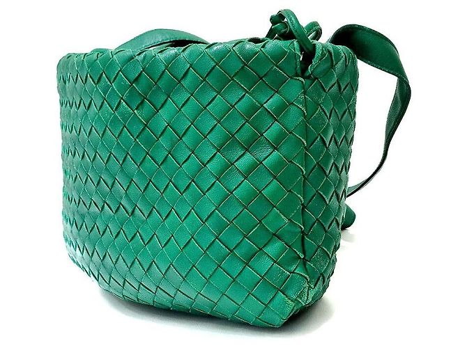 Borsa Bottega Veneta Mesh Bulb Small Verde - vista 2