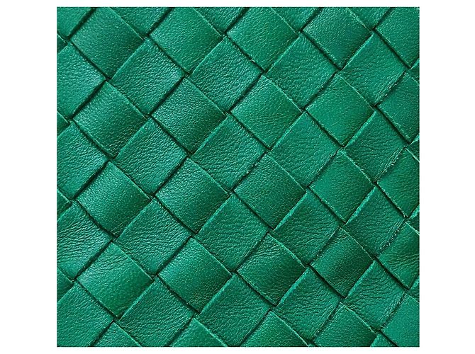 Borsa Bottega Veneta Mesh Bulb Small Verde - vista 7