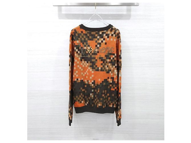 Louis Vuitton Strickpullover Rundhals Orange - Ansicht 2