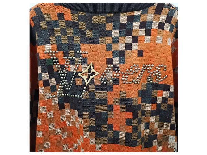 Louis Vuitton Strickpullover Rundhals Orange - Ansicht 6