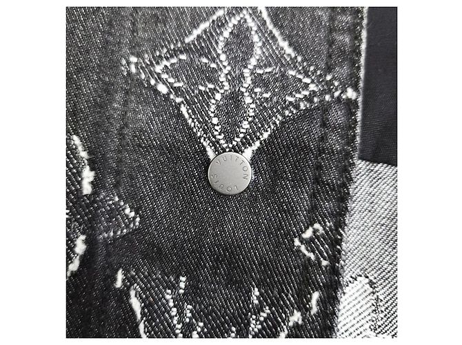 Louis Vuitton Kurzärmeliges Chambray-Hemd mit Monogramm - Ansicht 6