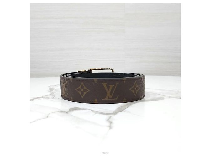 Louis Vuitton Nuova cintura LV Monogram da uomo - vista 3