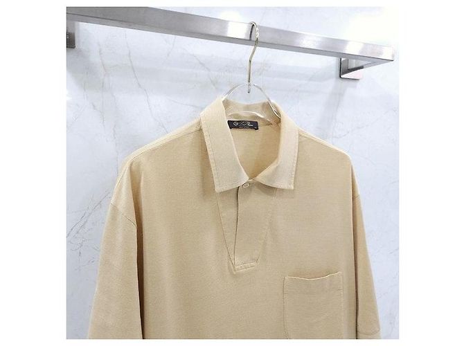 Loro Piana Baumwoll-Seiden-Polohemd XL - Ansicht 3