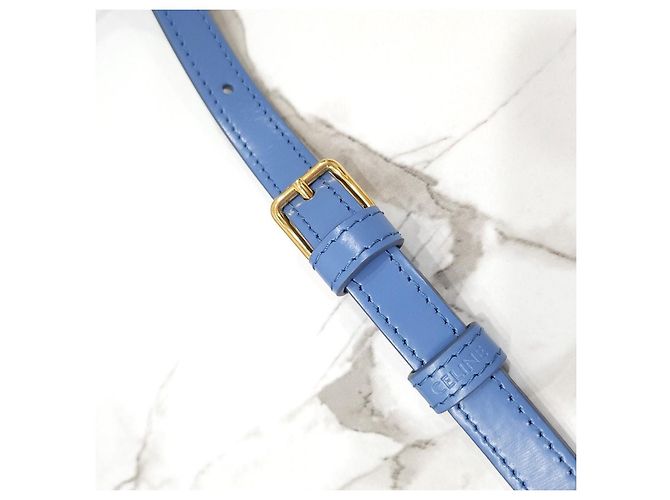 Céline Borsa a tracolla Claude Triomphe blu - vista 15