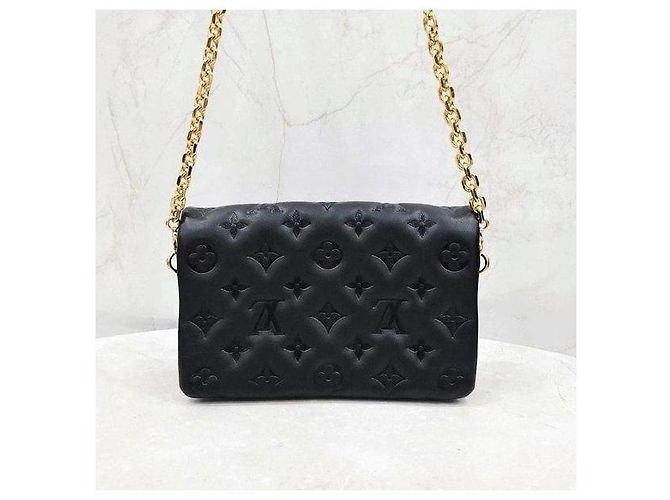 Louis Vuitton Borsa a tracolla con catena Monogram Pochette Coussin - vista 3