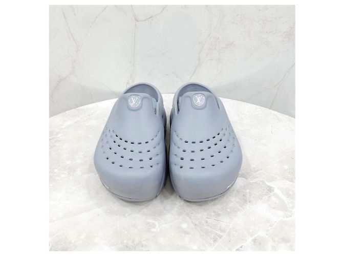 Sabot Shark Louis Vuitton Grigio - vista 11
