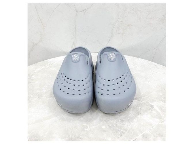 Sabot Shark Louis Vuitton Grigio - vista 2