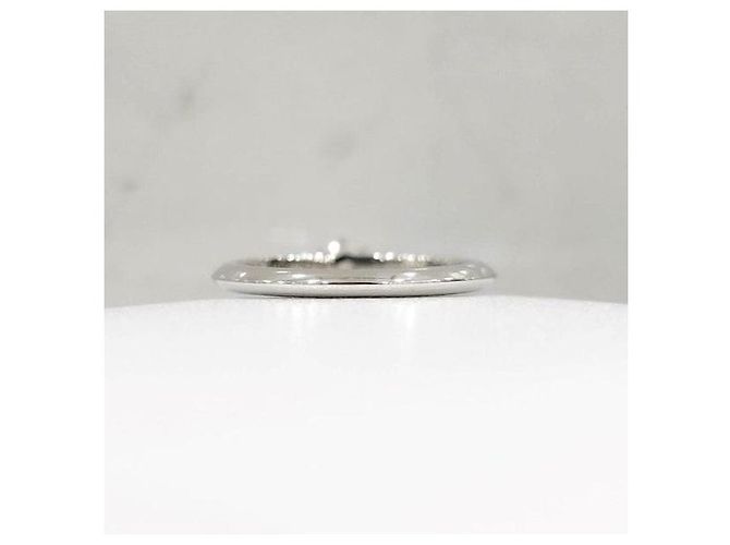 Tiffany & Co Platin-Diamant-Ehering Größe - Ansicht 3