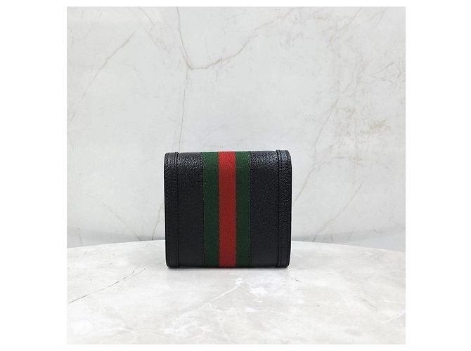 Gucci Billetera bi-fold Ophidia Stripe - vista 10