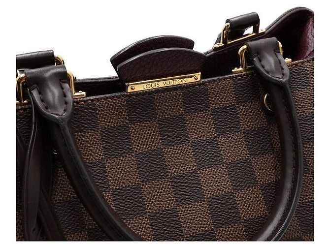 Louis Vuitton Borsa a mano e a tracolla Brittany Damier Ebene - vista 10