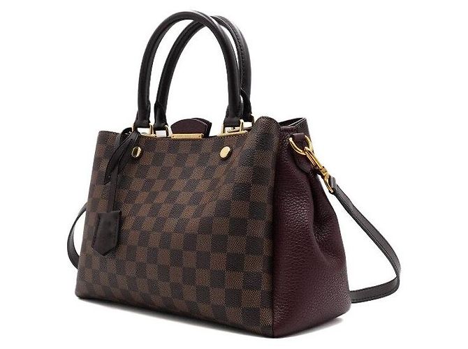 Louis Vuitton Borsa a mano e a tracolla Brittany Damier Ebene - vista 2