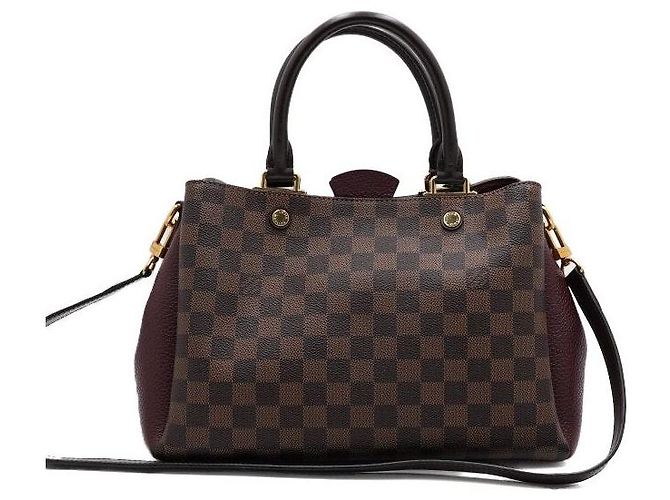 Louis Vuitton Borsa a mano e a tracolla Brittany Damier Ebene - vista 4