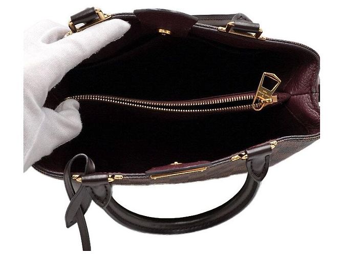 Louis Vuitton Borsa a mano e a tracolla Brittany Damier Ebene - vista 5