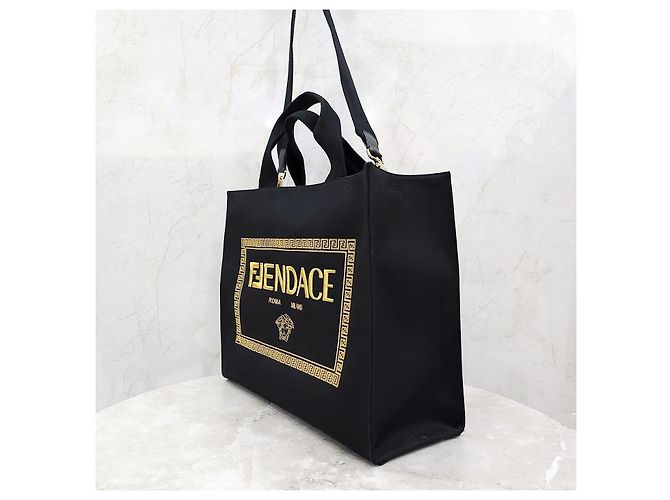 Fendi Borsa a Spalla Tote Penda Large - vista 11