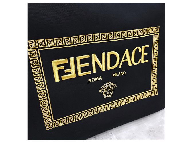 Fendi Borsa a Spalla Tote Penda Large - vista 15
