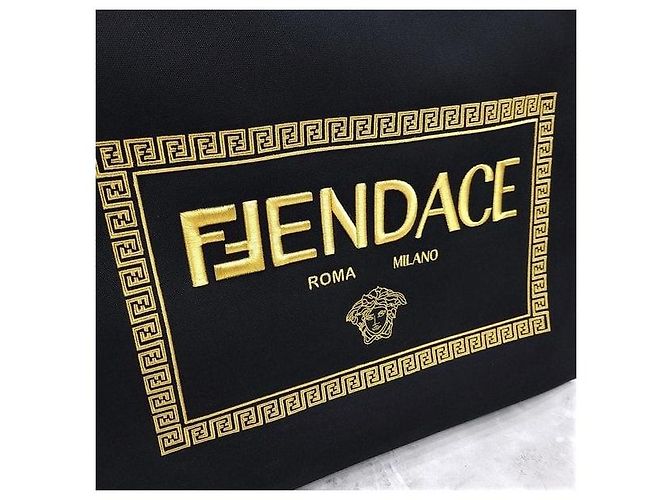 Fendi Borsa a Spalla Tote Penda Large - vista 5