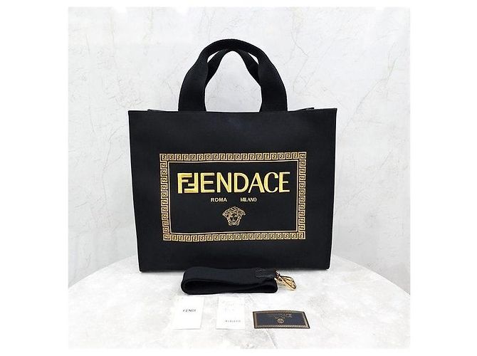 Fendi Borsa a Spalla Tote Penda Large - vista 9