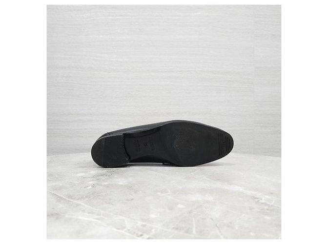 Hermès Mocassino Royal Borchie Black Silver - vista 5