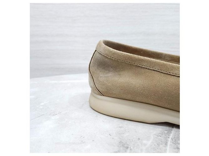 Loro Piana Mocassin en daim Summerwalk - vue 7