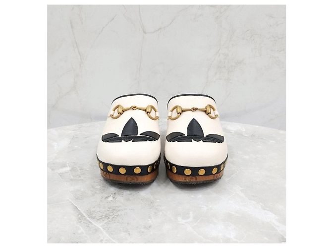 Gucci Mule Clog GG in pelle - vista 9
