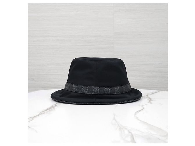 Gucci Baumwoll-Fedora-Bucket-Hat - Ansicht 11