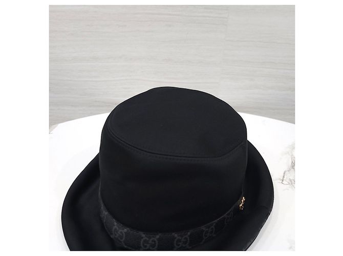 Gucci Baumwoll-Fedora-Bucket-Hat - Ansicht 12