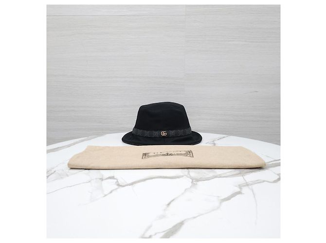 Gucci Baumwoll-Fedora-Bucket-Hat - Ansicht 15