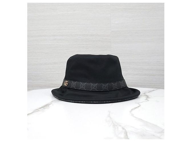 Gucci Baumwoll-Fedora-Bucket-Hat - Ansicht 2
