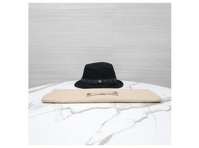 Gucci Baumwoll-Fedora-Bucket-Hat - Ansicht 7