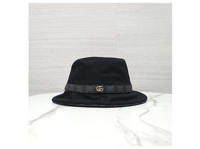 Gucci Baumwoll-Fedora-Bucket-Hat - Ansicht 9