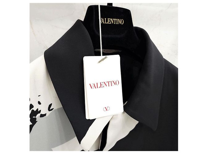Valentino Blumen-Mantel lang - Ansicht 12
