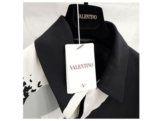 Valentino Blumen-Mantel lang - Ansicht 5