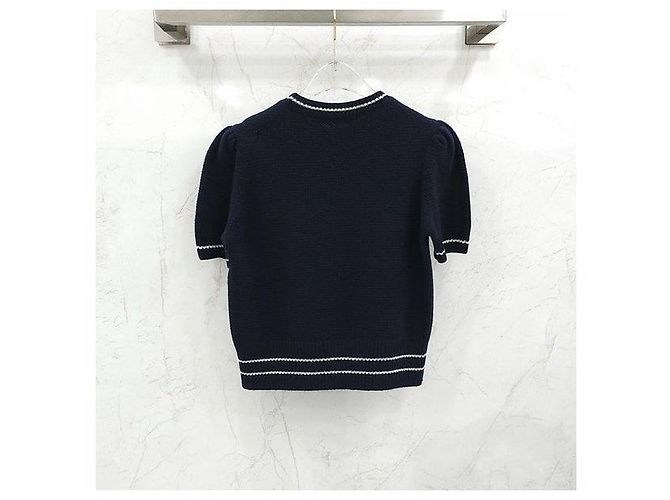 Dior Kaschmir-Pullover Kurzarm aus Wollstrick - Ansicht 2