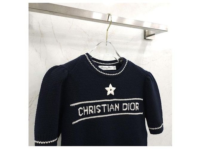 Dior Kaschmir-Pullover Kurzarm aus Wollstrick - Ansicht 3