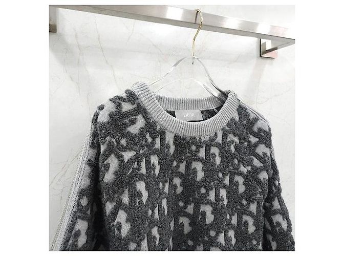 Dior Oblique Jacquard-Strickpullover - Ansicht 3