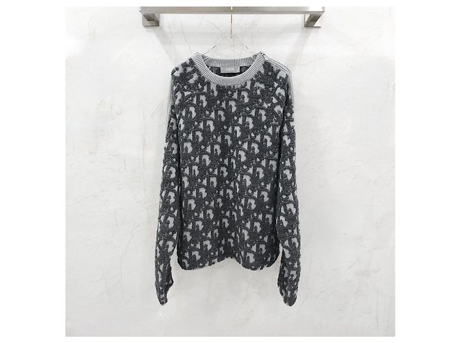 Dior Oblique Jacquard-Strickpullover - Ansicht 7