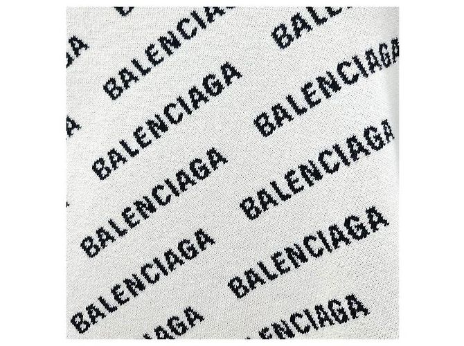 Balenciaga Rundstrick mit All-Over-Logo - Ansicht 4