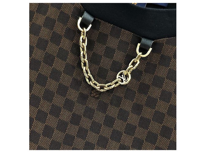 Louis Vuitton Kurzarm-T-Shirt mit Micro Damier-Einsatz XS - Ansicht 10