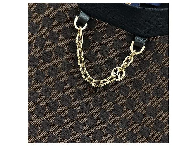 Louis Vuitton Kurzarm-T-Shirt mit Micro Damier-Einsatz XS - Ansicht 3