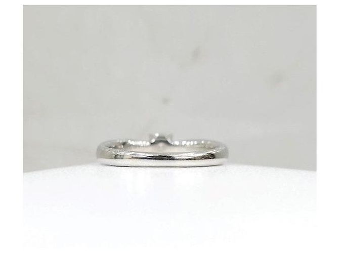 Tiffany & Co Platin-Ehering mit Diamanten - Ansicht 3