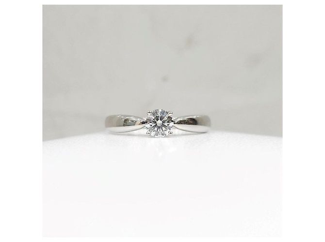 Tiffany & Co Platin-Ehering mit Diamanten - Ansicht 7