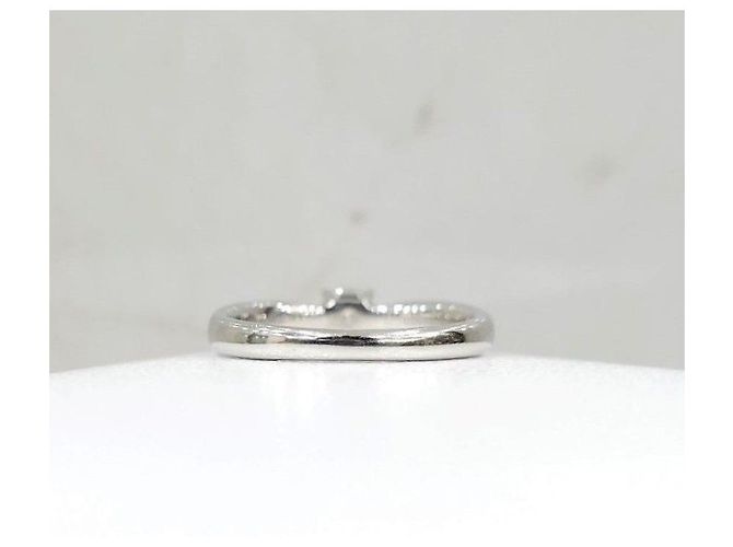 Tiffany & Co Platin-Ehering mit Diamanten - Ansicht 9