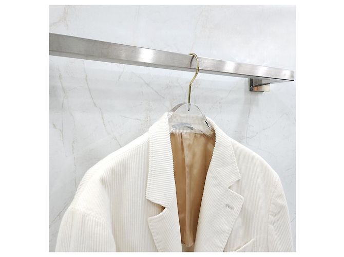 Brunello Cucinelli Cord-Blazer Jacke Elfenbein - Ansicht 7