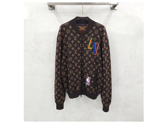 Louis Vuitton Bomberjacke aus Strick mit Monogramm - Ansicht 10