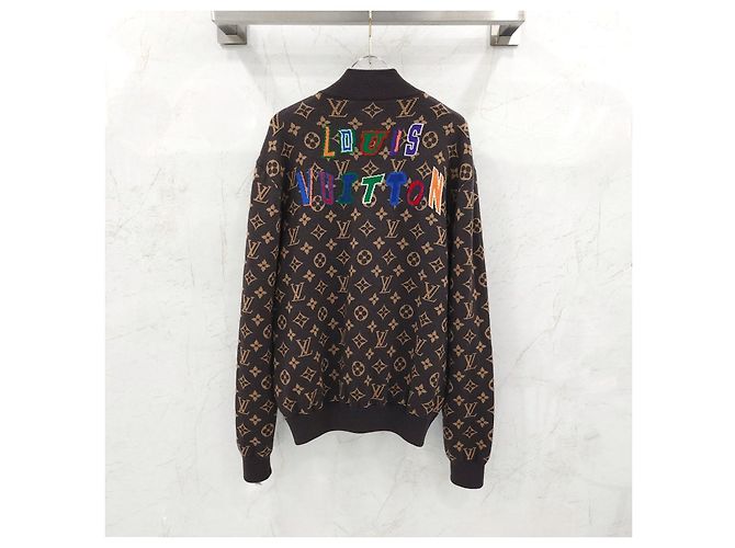 Louis Vuitton Bomberjacke aus Strick mit Monogramm - Ansicht 11